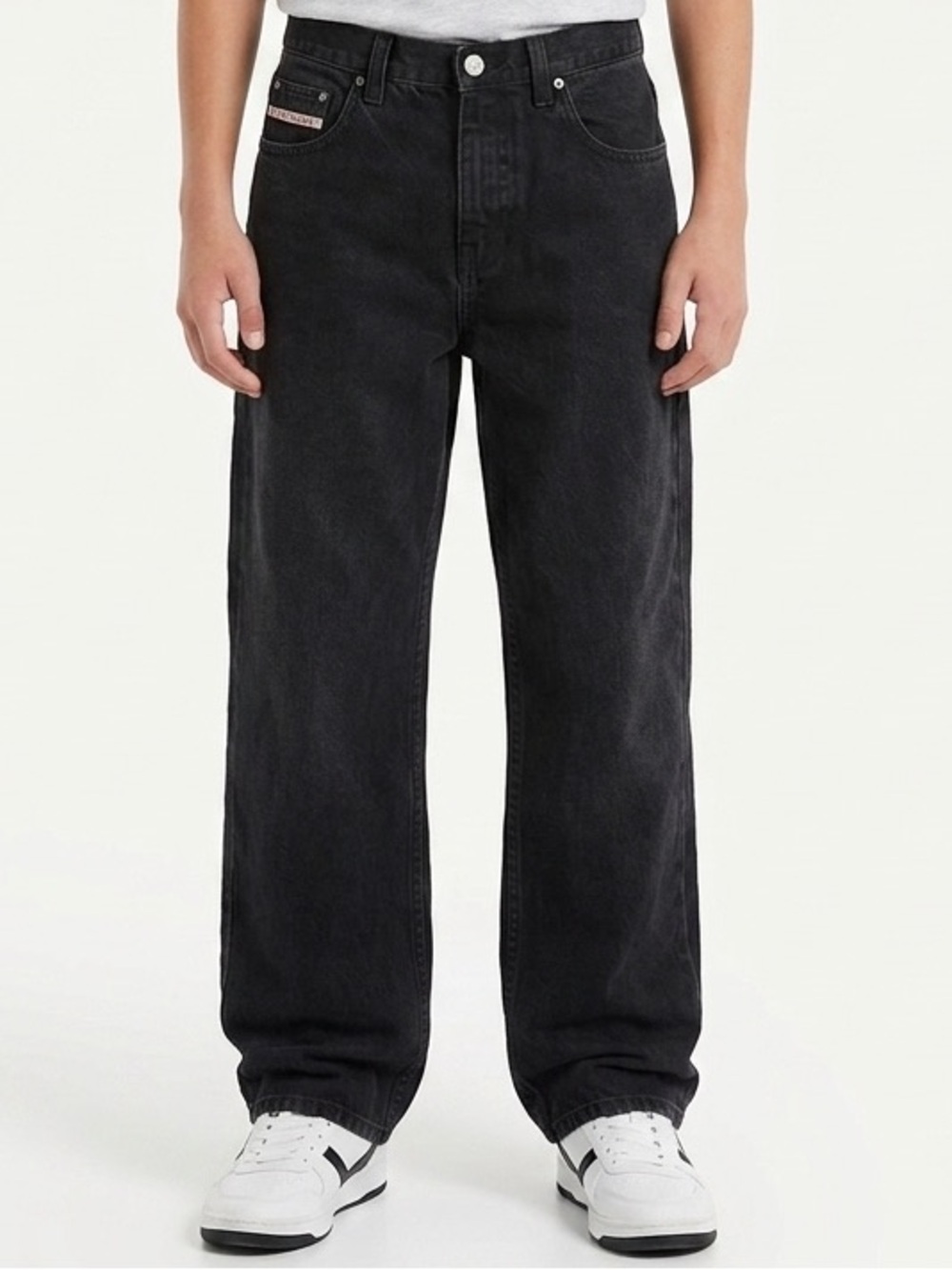 Vintage US Polo Assn Black Baggy Jeans - Classic Denim Jeans Boy Size 18
